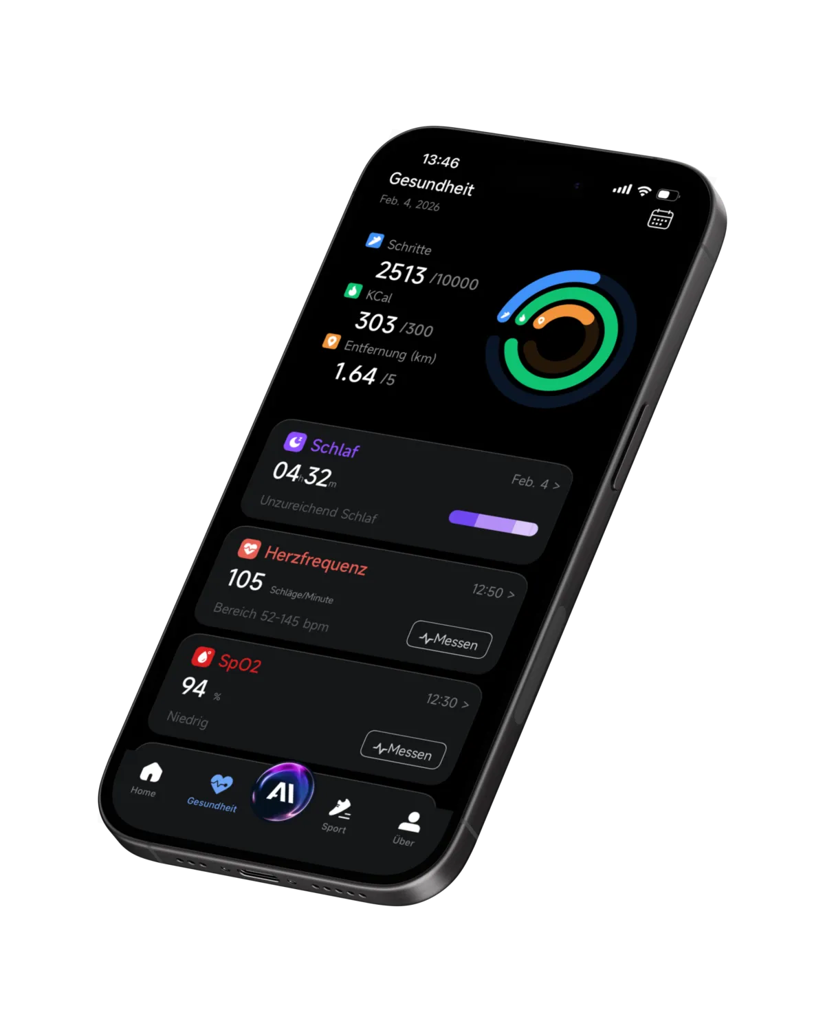 myNEXTring App — Übersicht