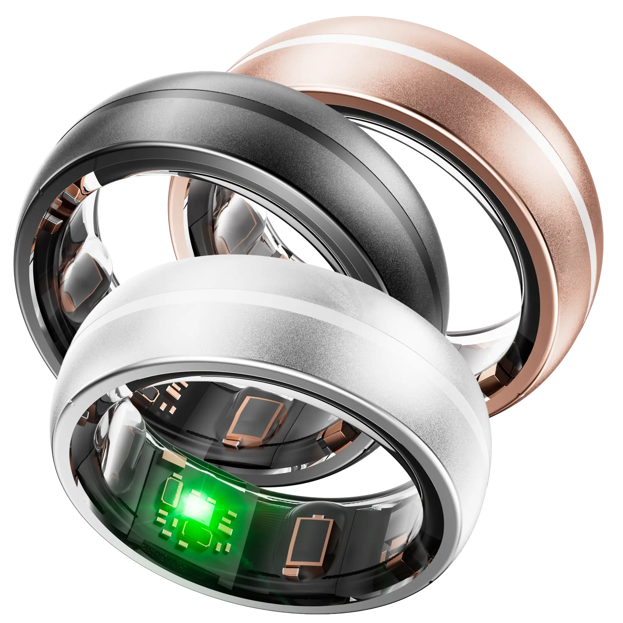 MYnextRING N2 Pro · drei Farben mit aktivem Sensor